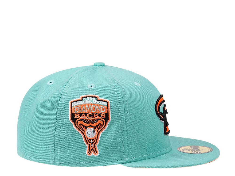 New Era Arizona Diamondbacks Inaugural Season 1998 Neon Flash Edition 59Fifty Fitted Casquette