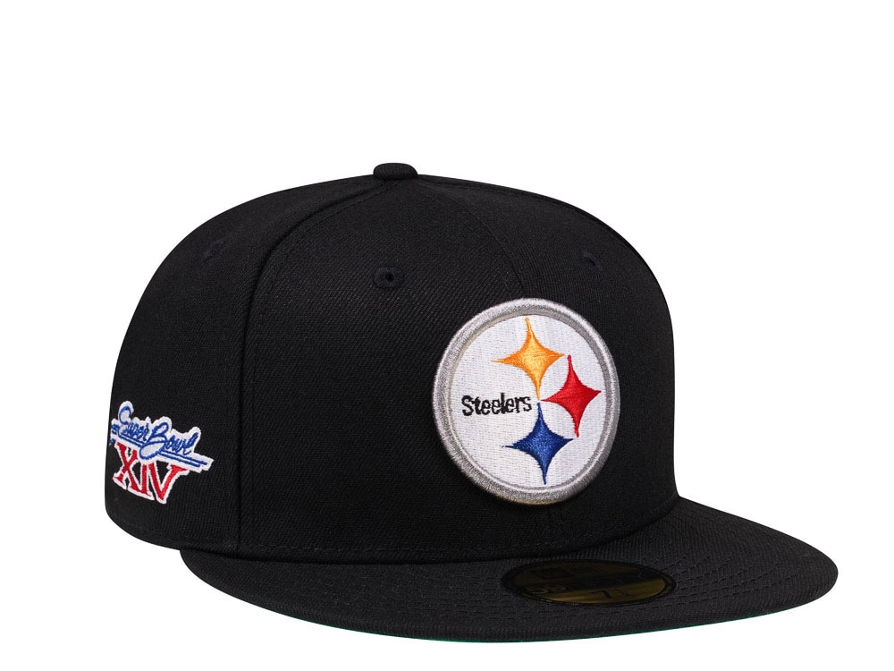 New Era Pittsburgh Steelers Super Bowl XIV Throwback Edition 59Fifty Fitted Casquette