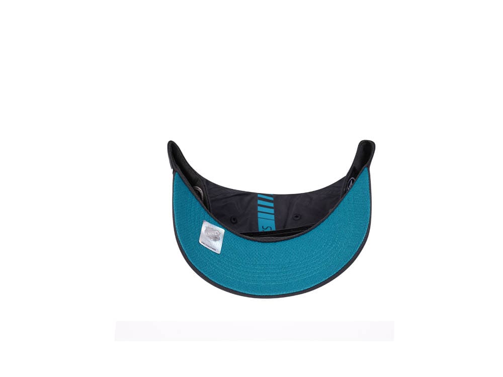 47Brand San Jose Sharks Black Back Line Nylon Strapback Casquette