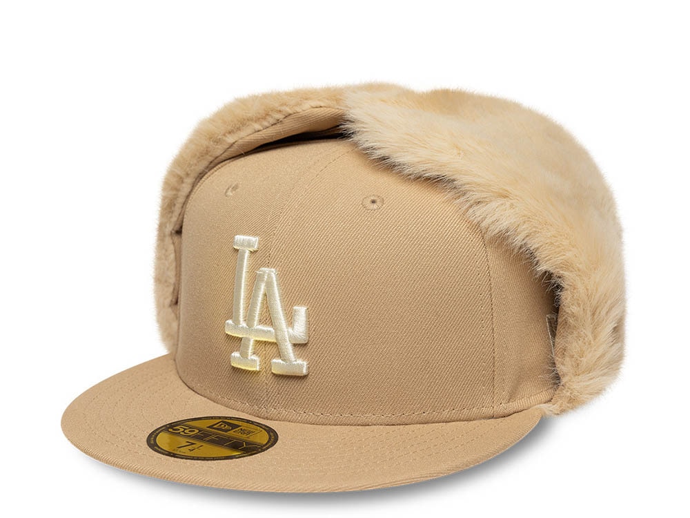 New Era Los Angeles Dodgers World Series 1981 Camel Prime Edition 59Fifty Dogear Fitted Casquette