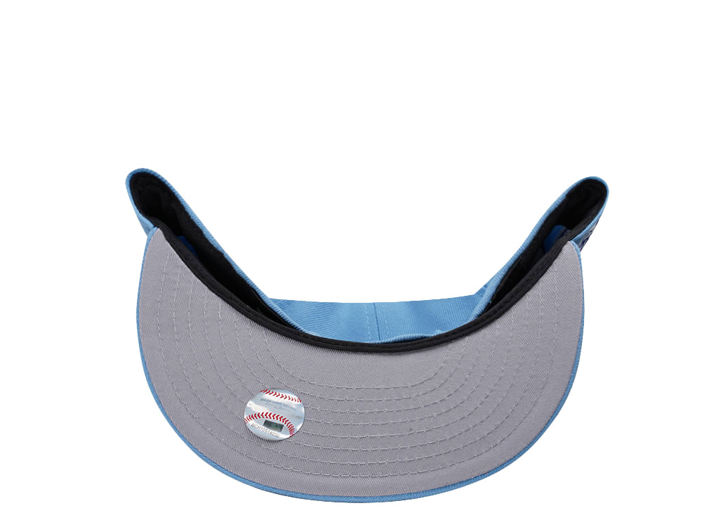 New Era Anaheim Angels All Star Game 1989 Cupids Sky Blue Prime Edition 59Fifty Fitted Casquette