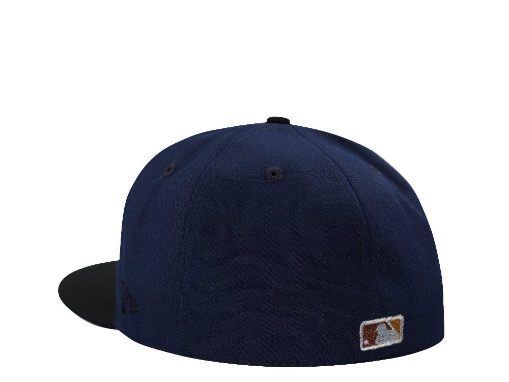 New Era Milwaukee Brewers City Connect Ocean Blue Two Tone Edition 59Fifty Fitted Casquette