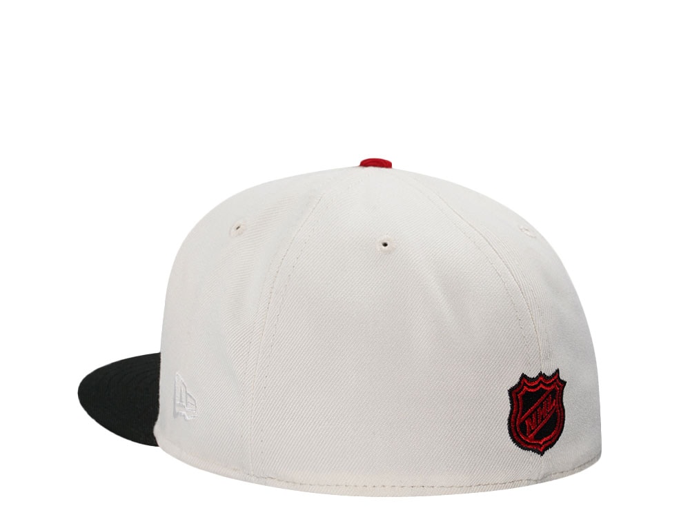 New Era Chicago Blackhawks All Star Game 1991 Chrome Two Tone Edition 59Fifty Fitted Casquette