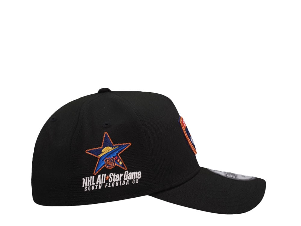 New Era Florida Panthers All Star Game 2003 Black Metallic Edition 9Forty A Frame Snapback Casquette