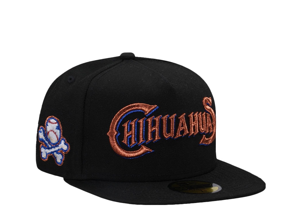 New Era El Paso Chihuahuas Black Copper  Edition 59Fifty AFrame Casquette