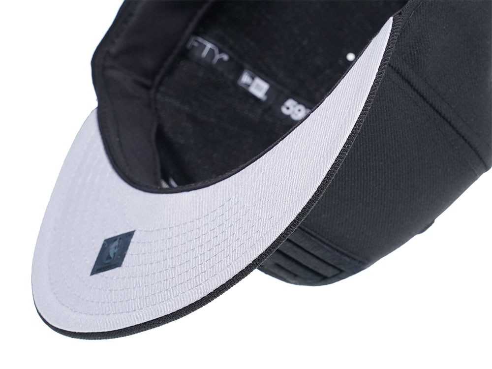 New Era Los Angeles Clippers Black on Black Edition 59Fifty Fitted Casquette
