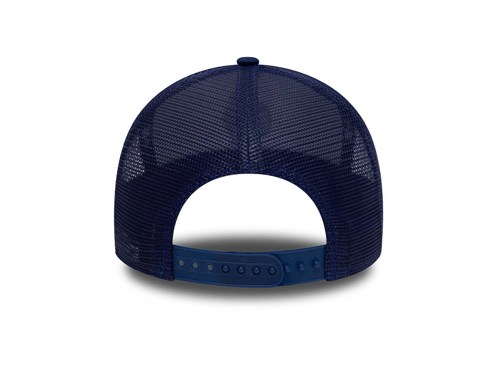 New Era France Rugby Blue White Essential A Frame Trucker Snapback Casquette