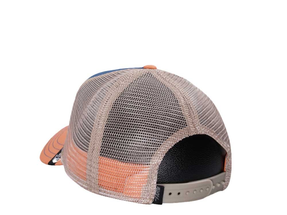 Goorin Bros Panther Blue Two Tone Trucker Snapback Casquette