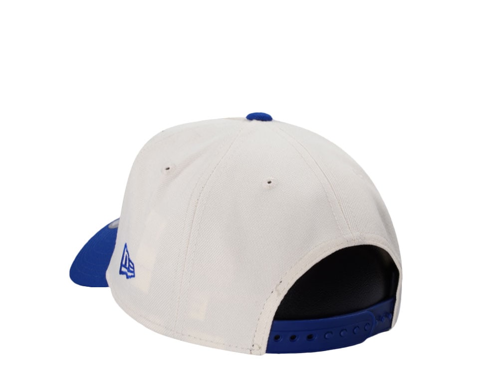 New Era Los Angeles Dodgers Bleed Blue Chrome Two Tone Edition 9Forty A Frame Snapback Casquette