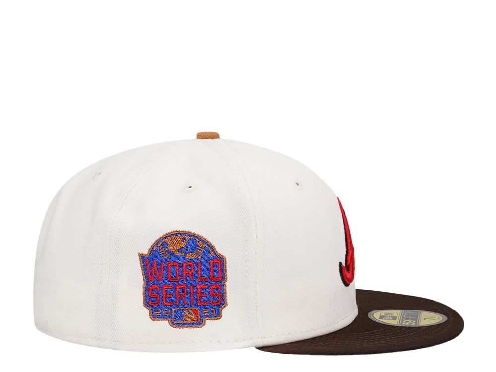 New Era Atlanta Braves World Series 2021 BBQ Two Tone Edition 59Fifty Fitted Casquette