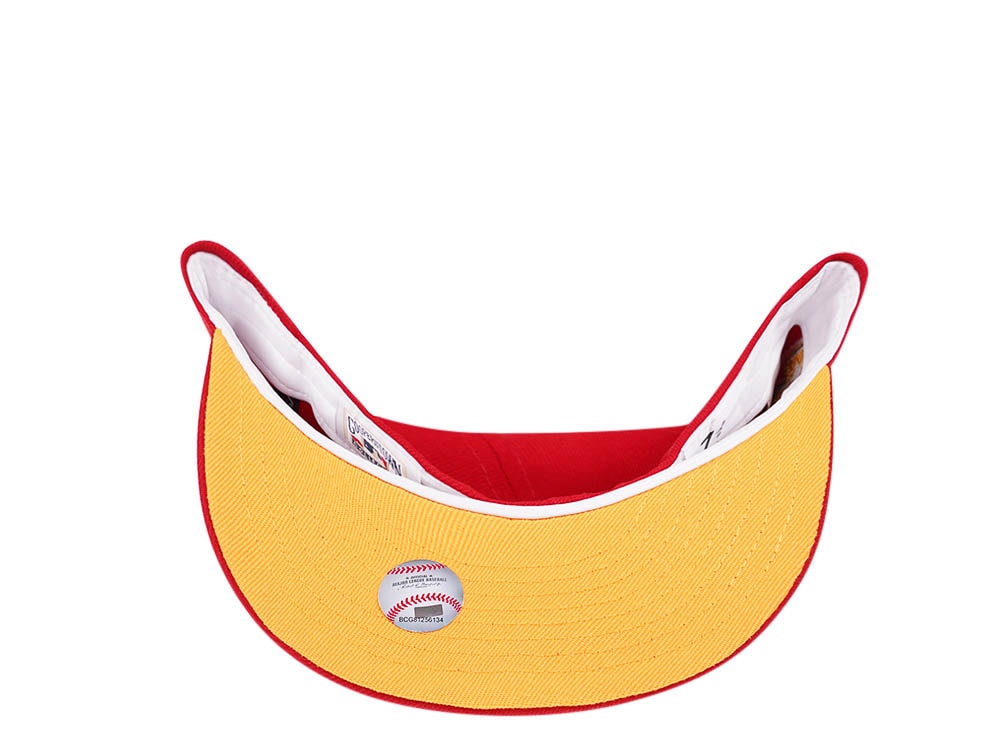New Era Pittsburgh Pirates World Series 1925 Red and Yellow Edition 59Fifty Fitted Casquette