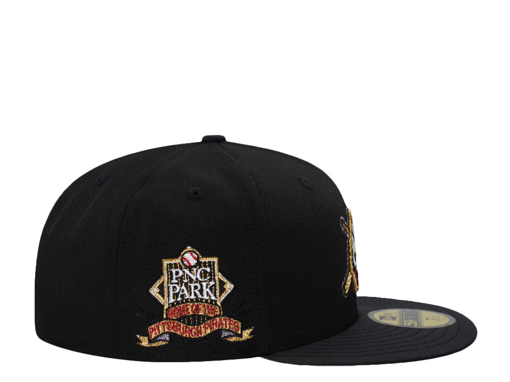 New Era Pittsburgh Pirates PNC Park Upside Black Prime Edition 59Fifty Fitted Casquette