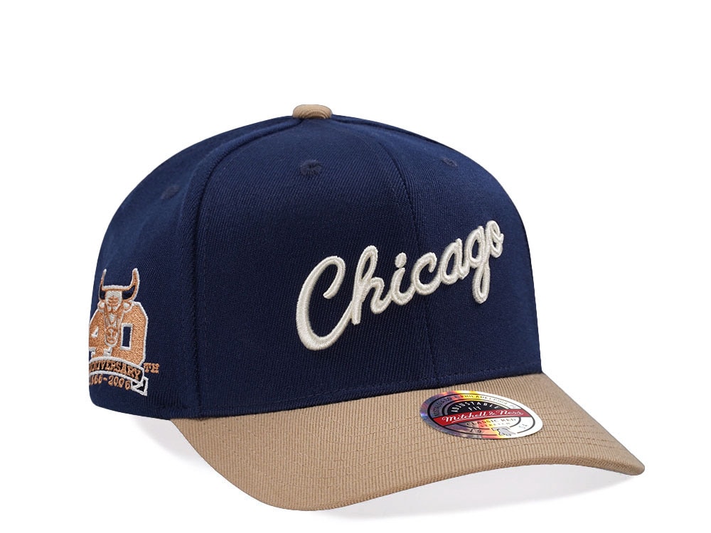 Mitchell & Ness Chicago Bulls Sand Storm Classic Red Stretch Snapback Casquette