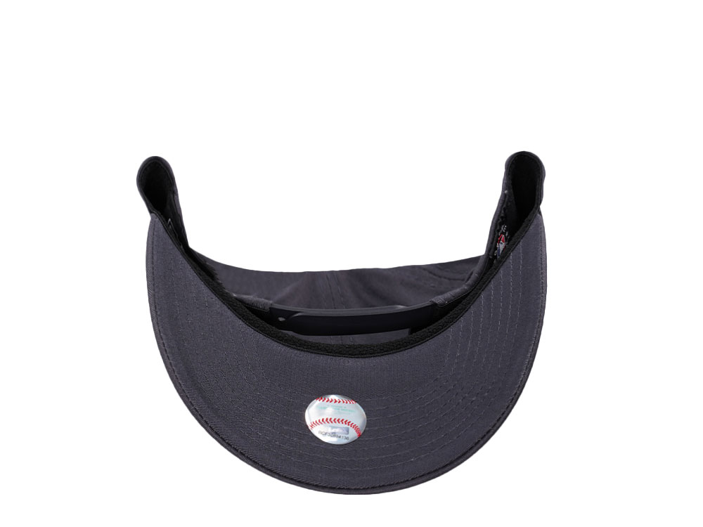 New Era Los Angeles Dodgers Gray on Gray 9Fifty Stretch Snapback Casquette