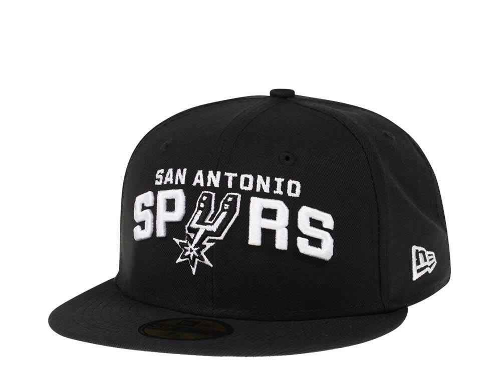 New Era San Antonio Spurs Black Script Edition 59Fifty Fitted Casquette