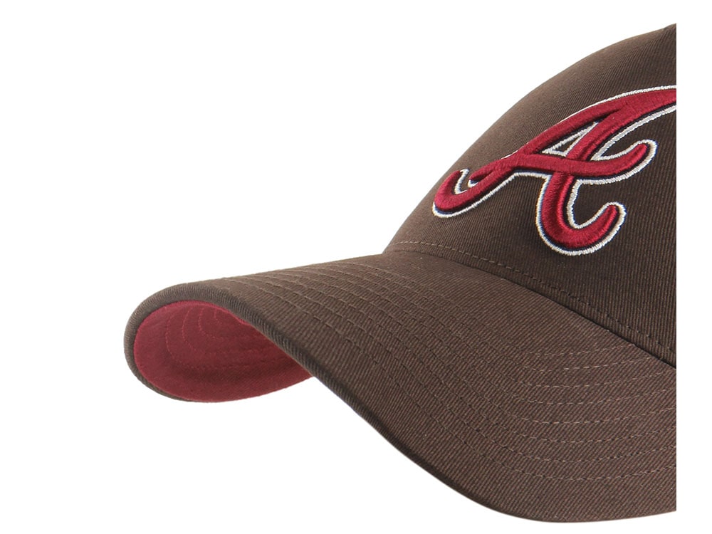 47Brand Atlanta Braves Brown World Series Edition MVP Snapback Casquette