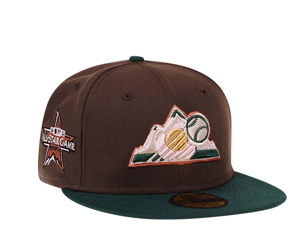 New Era Colorado Rockies All Star Game 2021 Forrest Pink Edition 59Fifty Fitted Casquette