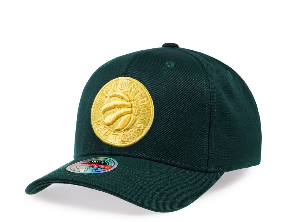 Mitchell & Ness Toronto Raptors Green Lime Red Line Flex Snapback Casquette