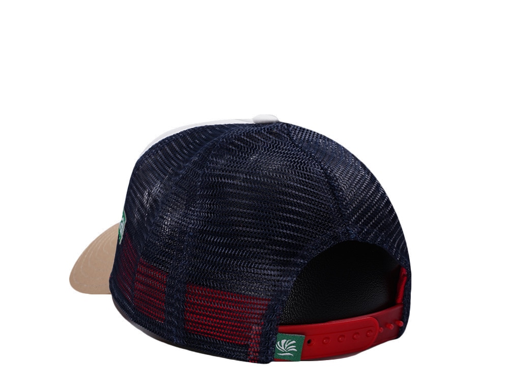 Djinns HFT Simply Livin White Coastal Edition Trucker Snapback Casquette