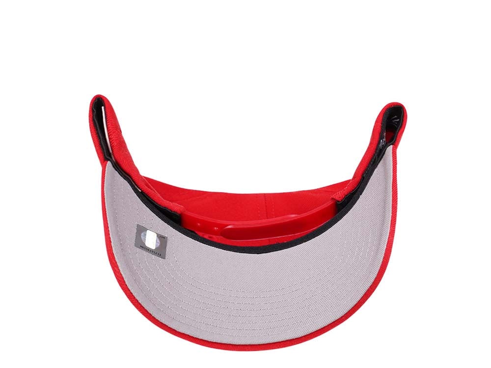 Mitchell & Ness Los Angeles Clippers Team Ground Red Line Flex Snapback Casquette
