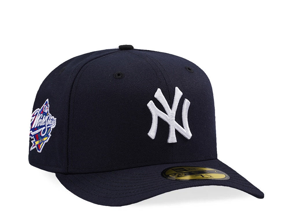 New Era New York Yankees World Series 1999 Navy Prime Edition Pre Curved 59Fifty Fitted Casquette