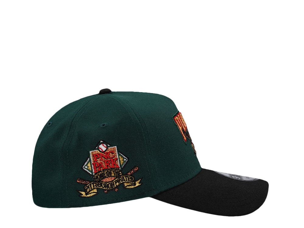 New Era Pittsburgh Pirates PNC Park Dark Green Two Tone Edition 9Forty A Frame Snapback Casquette