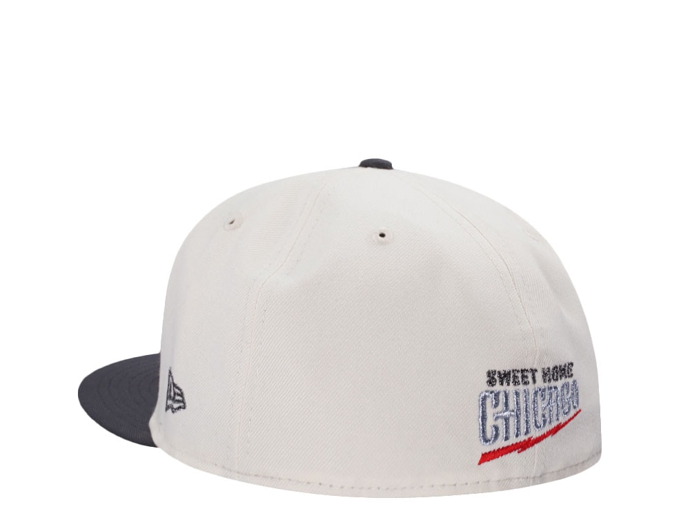 New Era Chicago Cubs Sweet Home Chrome Two Tone Edition 59Fifty Fitted Casquette
