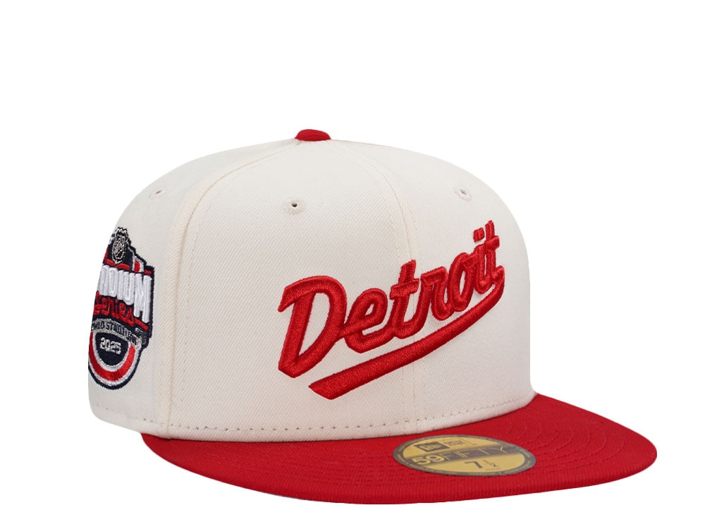 New Era Detroit Red Wings Stadium Series 2025 Chrome Two Tone Edition 59Fifty Fitted Casquette