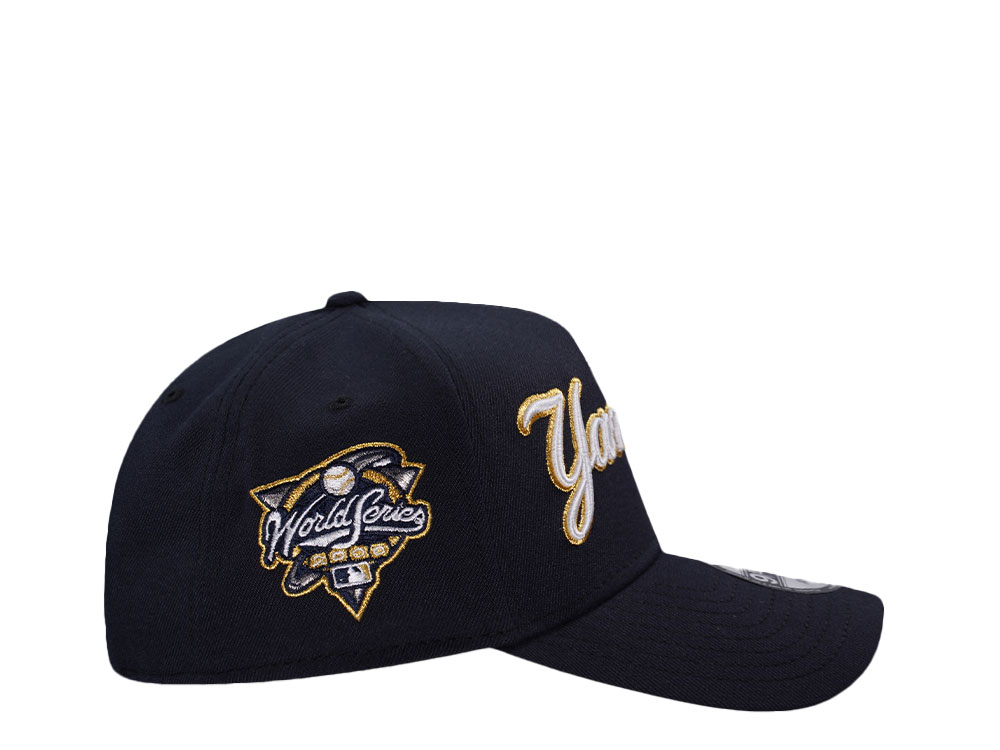 New Era New York Yankees World Series 2000 Navy Prime Edition 9Forty A Frame Snapback Casquette