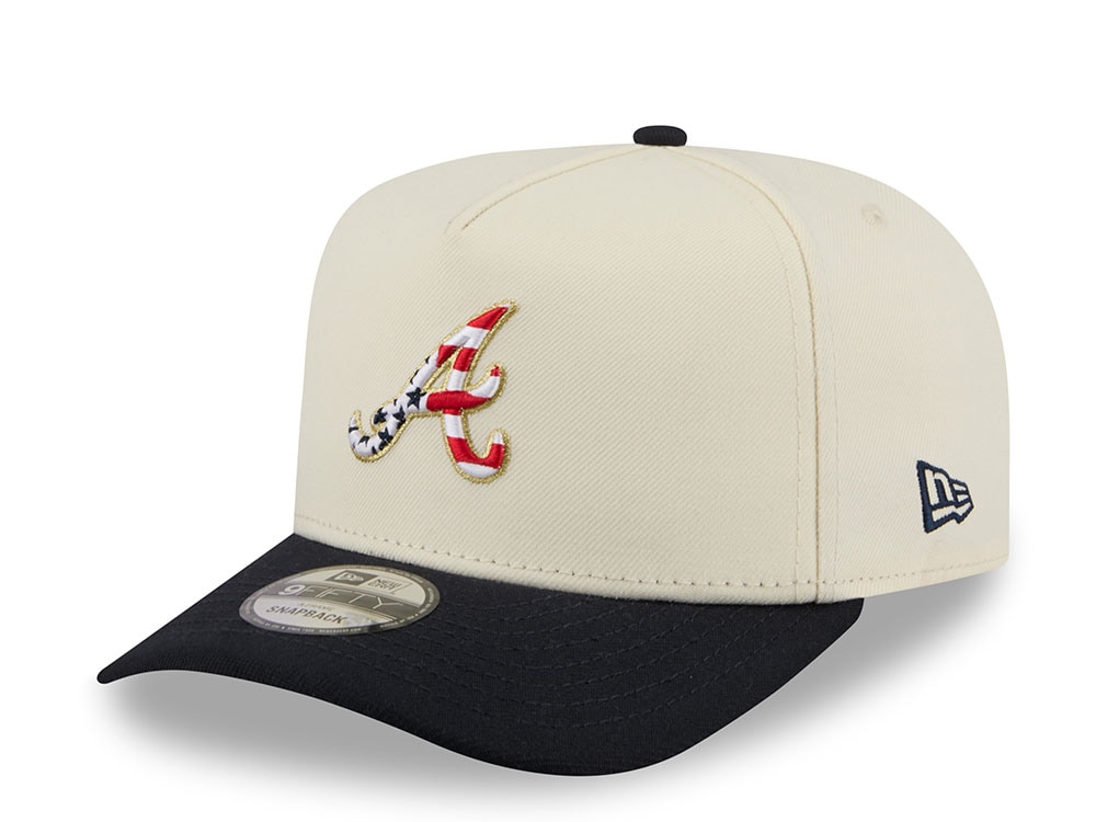 New Era Atlanta Braves America 250th Anniversary Edition 9Fifty A Frame Snapback Casquette