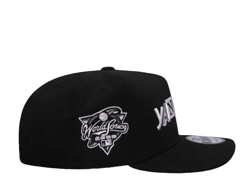 New Era New York Yankees World Series 2000 Black Metallic Edition 9Fifty A Frame Snapback Casquette