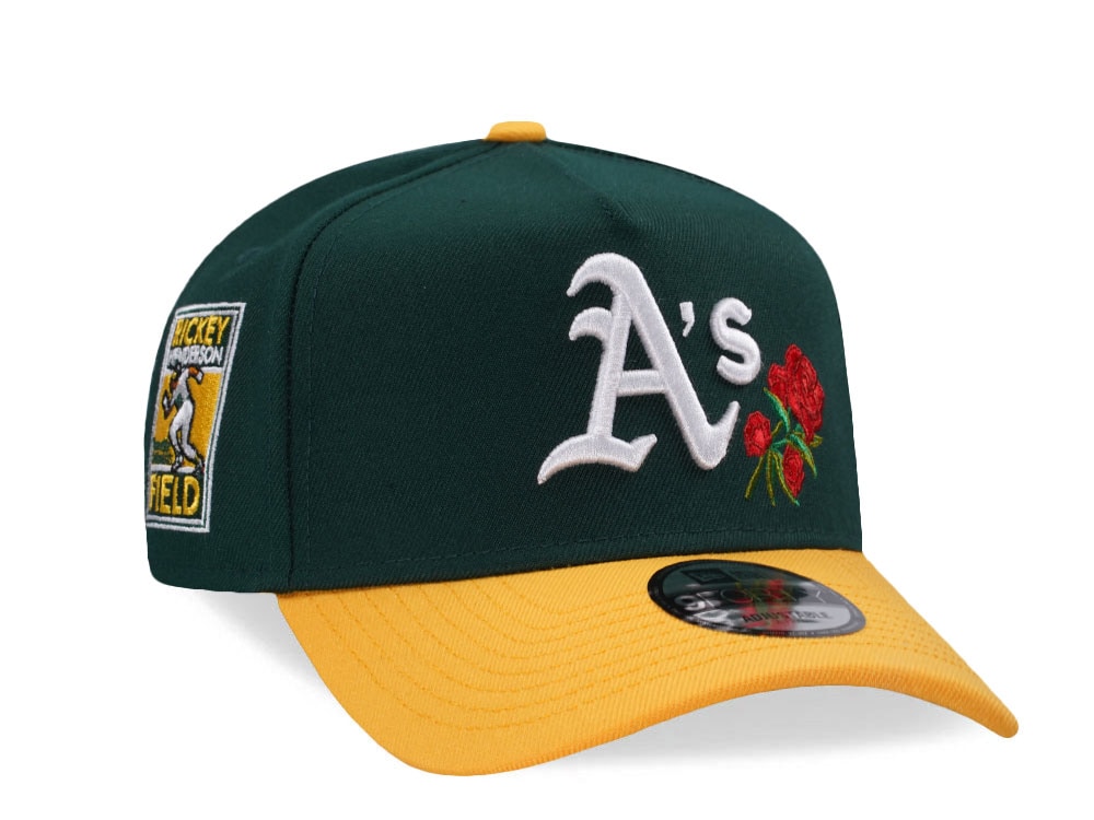 New Era Oakland Athletics Rickey Henderson Two Tone Edition 9Forty A Frame Snapback Casquette