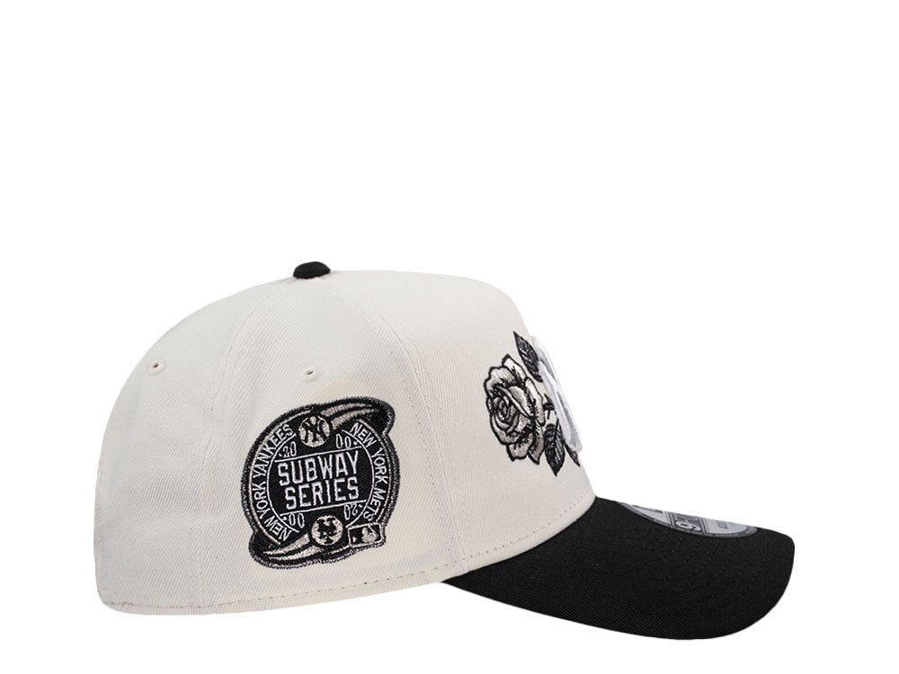New Era New York Yankees Subway Series 2000 Chrome Rose Two Tone Edition 9Forty A Frame Snapback Casquette