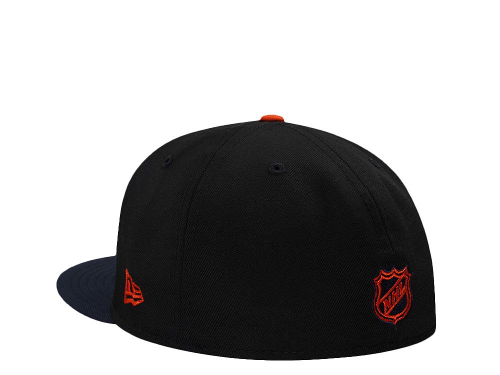 New Era Edmonton Oilers Stanley Cup Champions 1990 Black Two Tone Edition 59Fifty Fitted Casquette