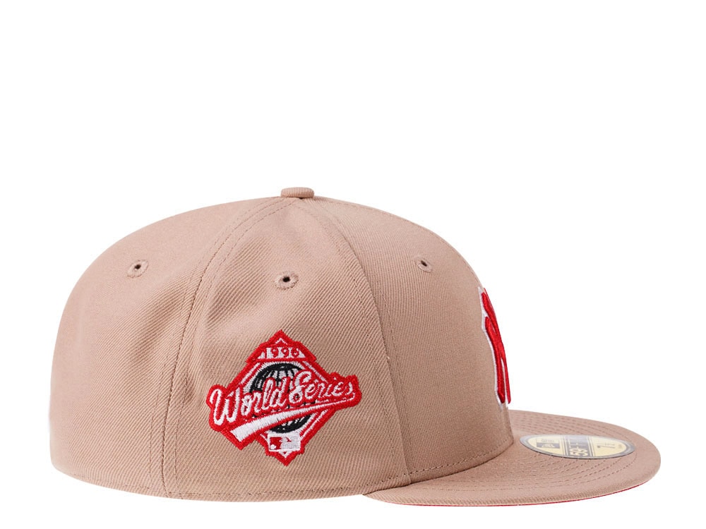 New Era New York Yankees World Series 1996 Camel Red Edition 59Fifty Fitted Casquette