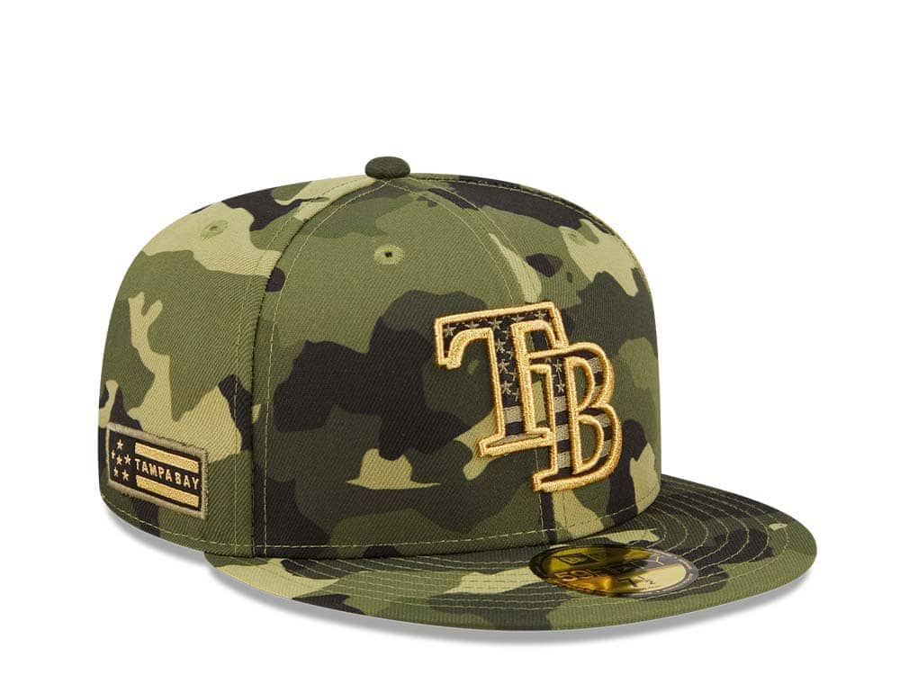 New Era Tampa Bay Rays Armed Forces Day 2022 59Fifty Fitted Casquette