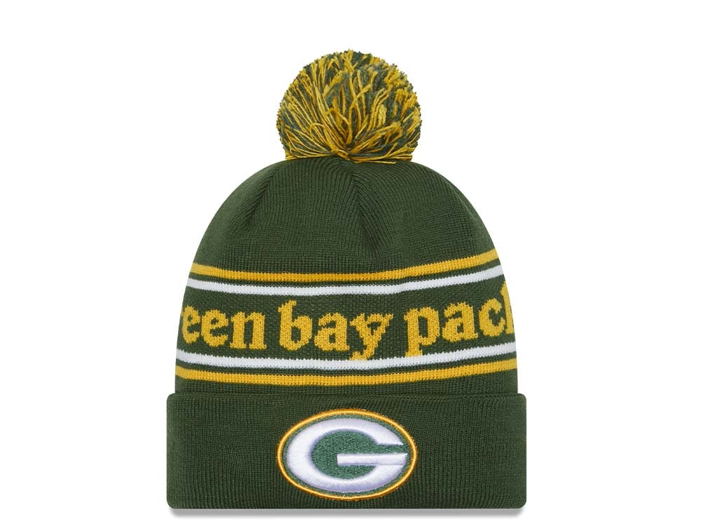 New Era Green Bay Packers Script Chapeaux