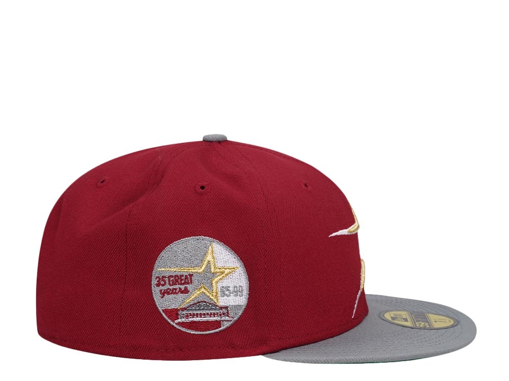 New Era Houston Astros 35th Anniversary Brick Prime Two Tone Throwback  Edition 59Fifty Fitted Casquette