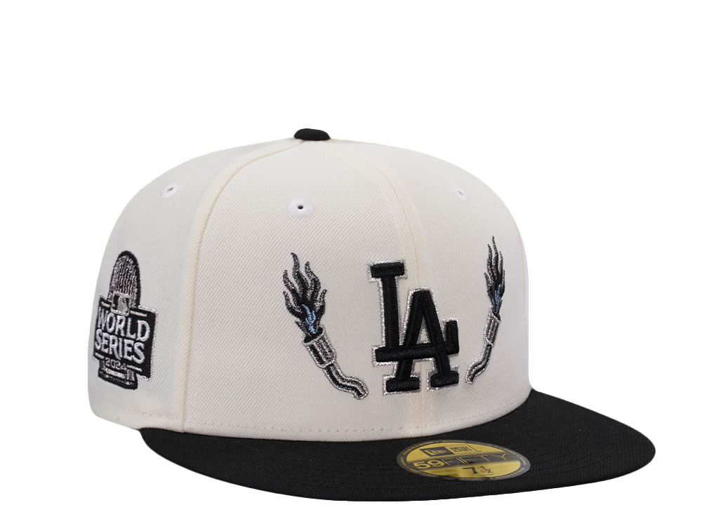 New Era Los Angeles Dodgers World Series 2024 Chrome Two Tone Edition 59Fifty Fitted Casquette