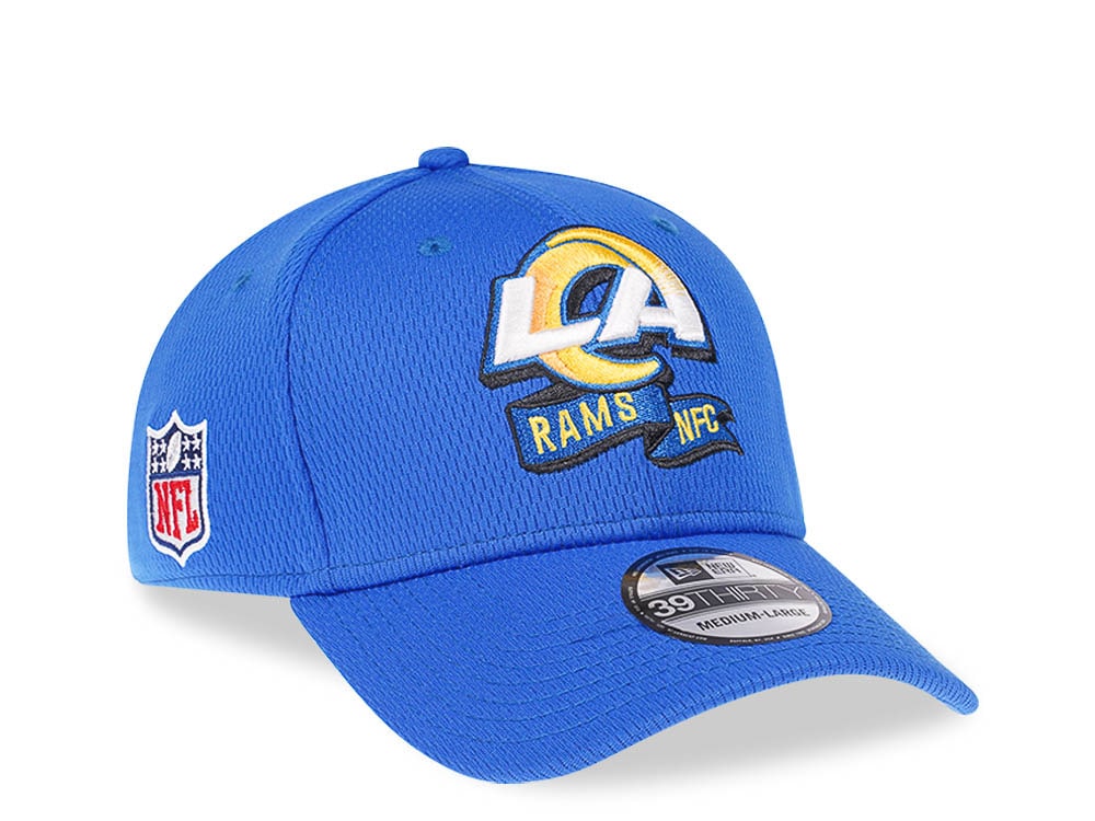 New Era Los Angeles Rams Coach NFL Sideline 2022 39Thirty Stretch Casquette