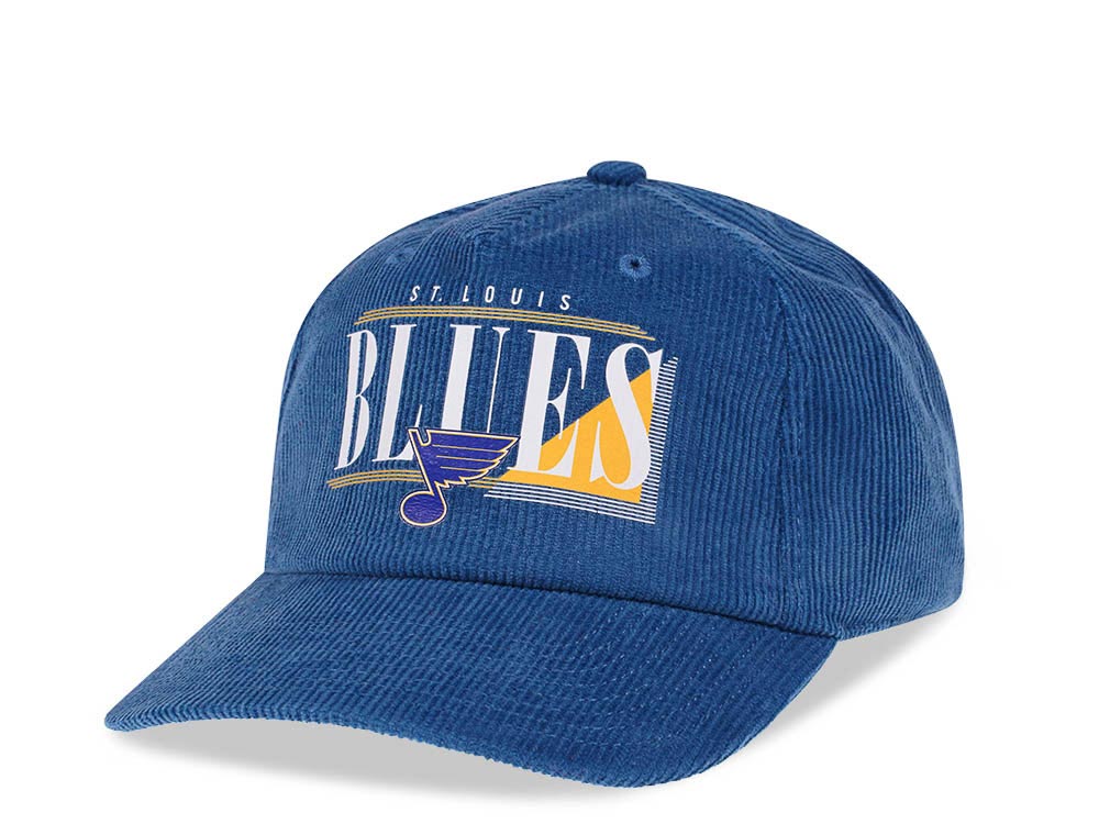American Needle St. Louis Blues Blue Cord Snapback Casquette