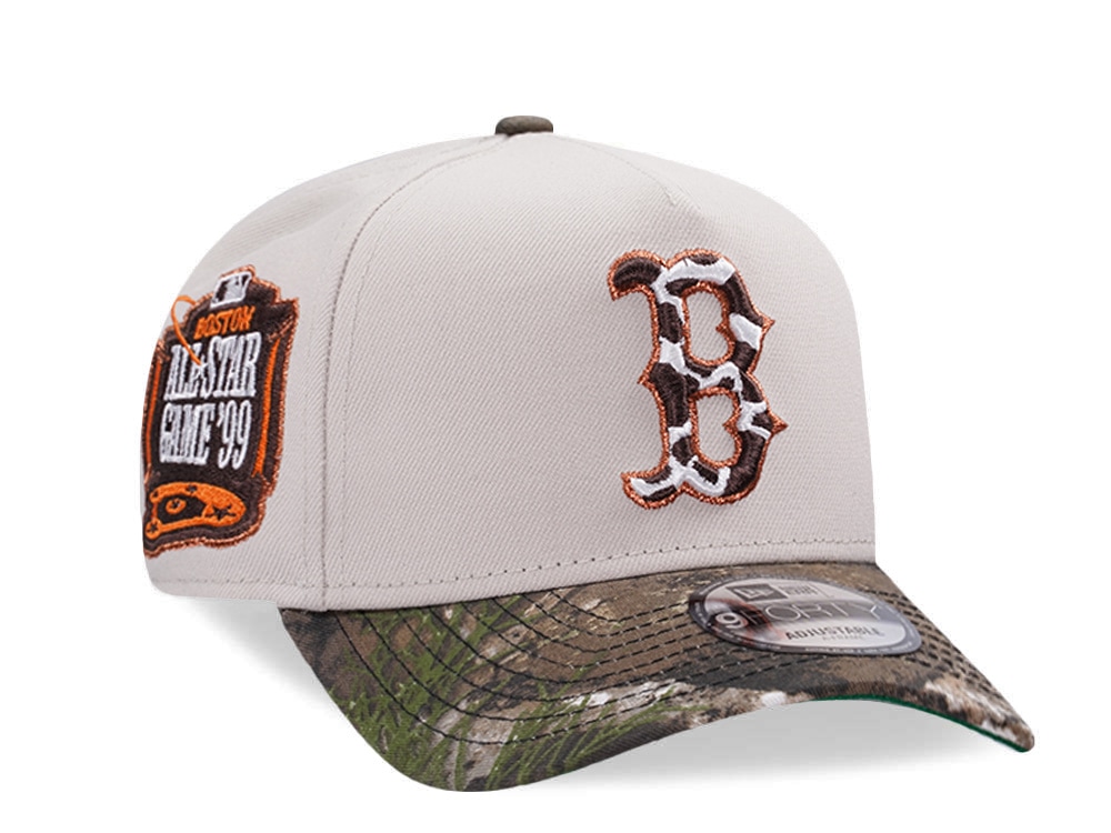 New Era Boston Red Sox All Star Game 1999 Stone Realtree APX Two Tone Edition 9Forty A Frame Snapback Casquette