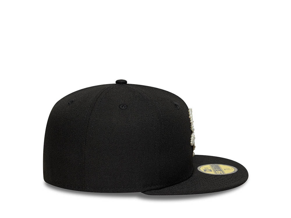 New Era Chicago White Sox Faux Pearl Black Prime Edition 59Fifty Fitted Casquette