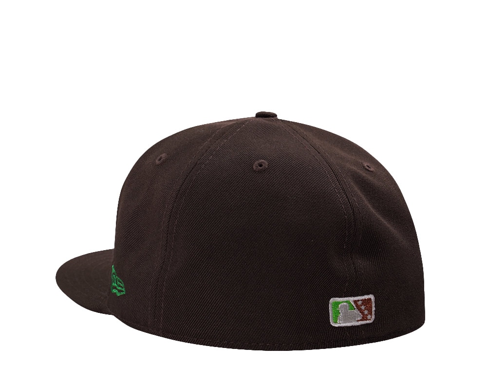 New Era Rochester Red Wings Flower City Burnt Wood Glow in the Dark Horror Edition 59Fifty Fitted Casquette