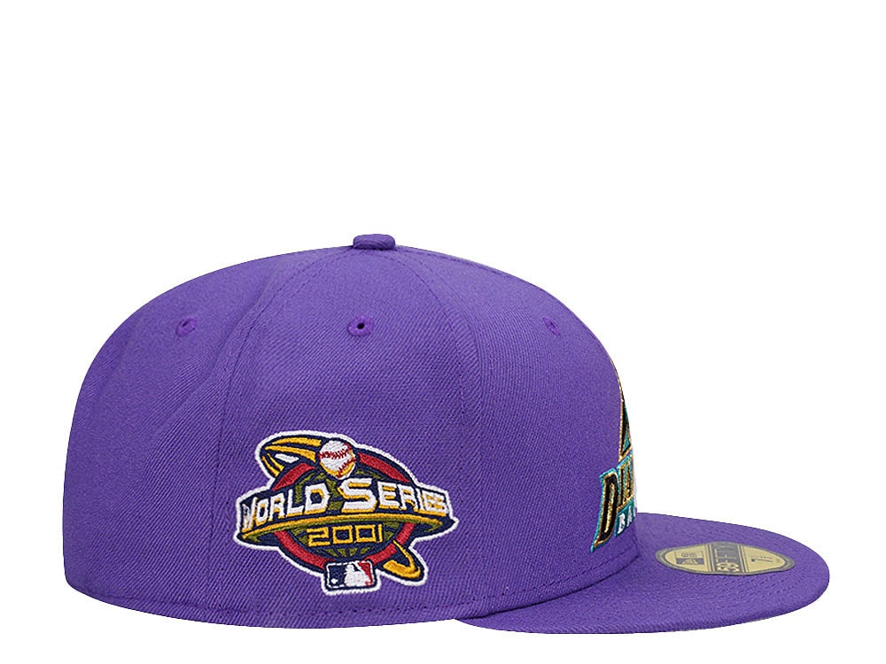 New Era Arizona Diamondbacks World Series 2001 Purple Edition 59Fifty Fitted Casquette