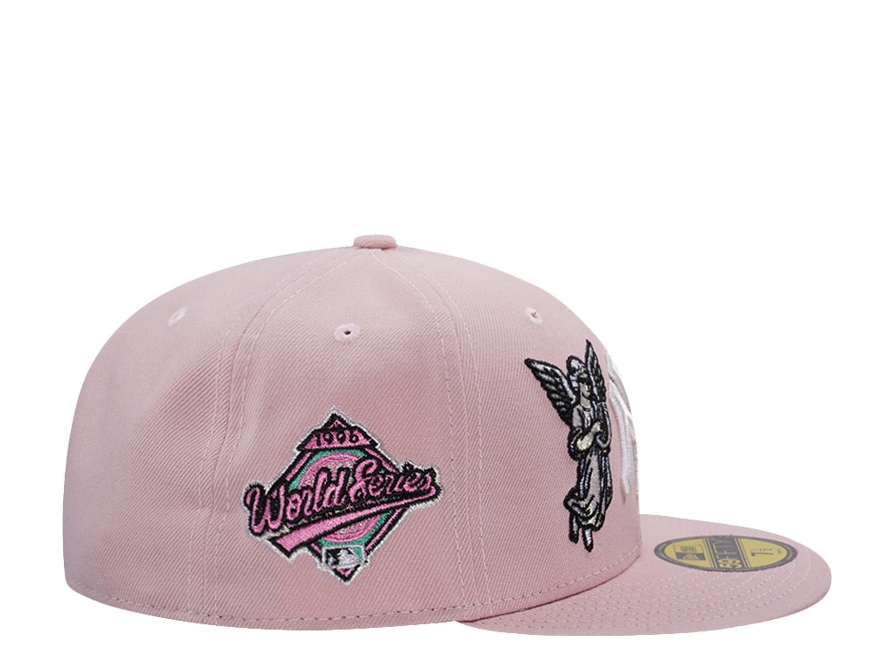 New Era New York Yankees World Series 1996 Angel Pink Rouge Prime Edition 59Fifty Fitted Casquette
