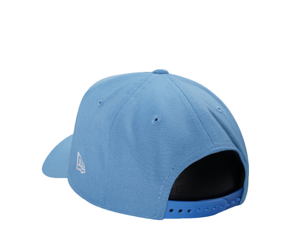New Era Anaheim Angels 50th Anniversary Sky Blue Edition 9Forty A Frame Snapback Casquette