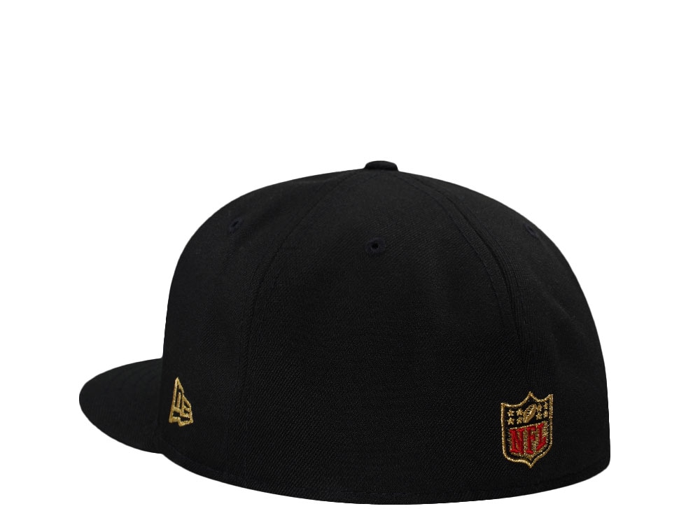 New Era San Francisco 49ers 60 Seasons Black Prime Edition 59Fifty Fitted Casquette