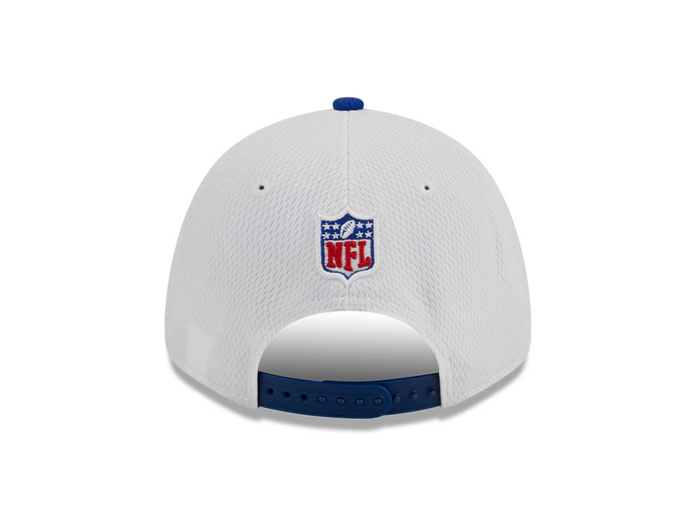 New Era New York Giants NFL Sideline 2023 Blue White  9Forty Snapback Casquette