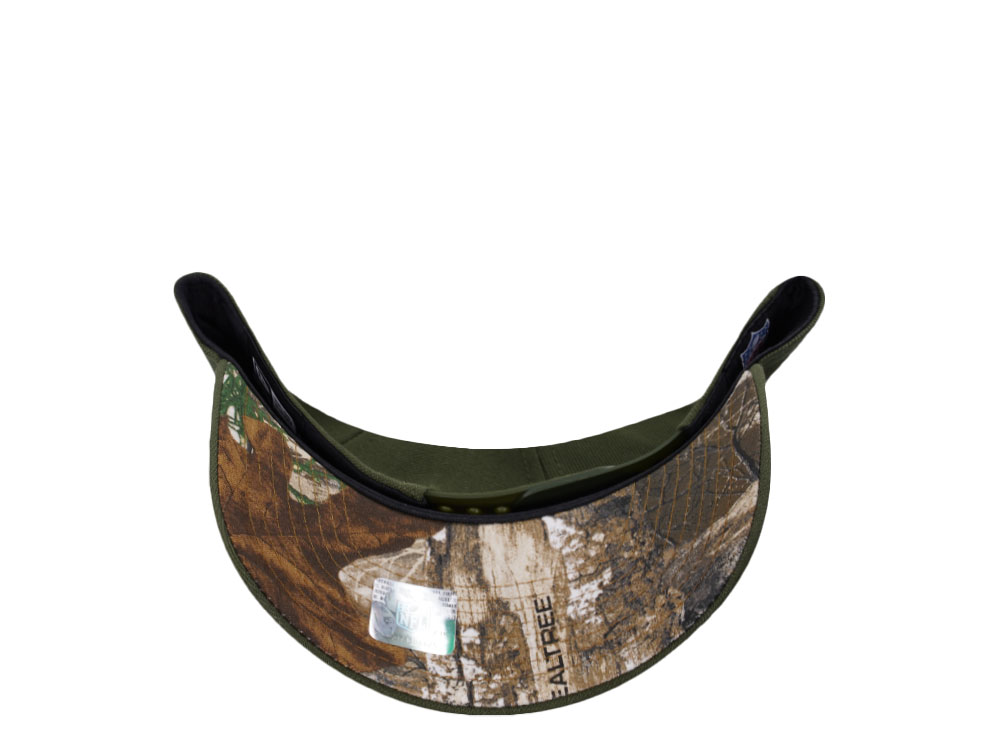 New Era San Francisco 49ers 60 Seasons Green Realtree Edition 9Forty A Frame Snapback Casquette